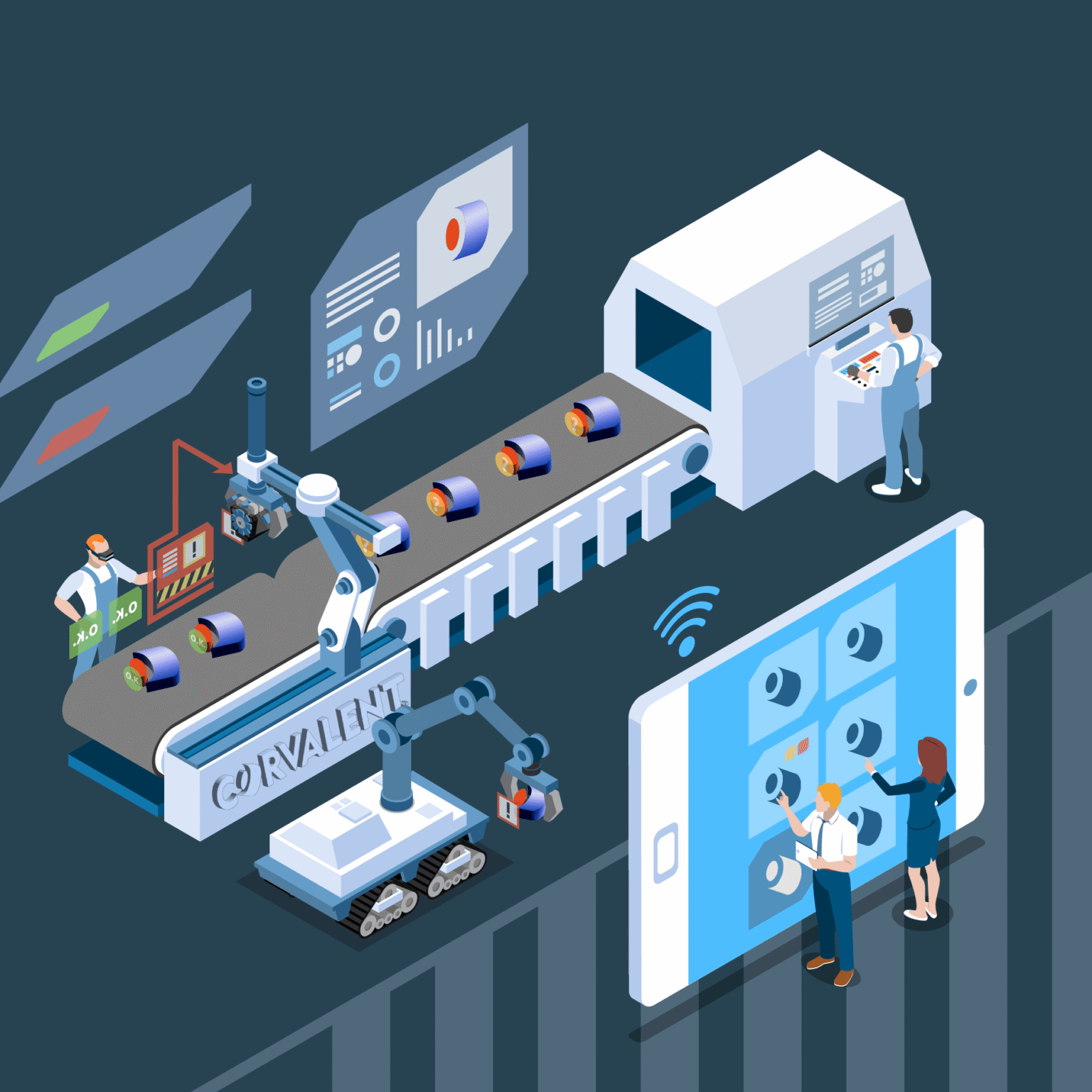 Smart Industrial IoT Solutions | CorGrid by Corvalent
